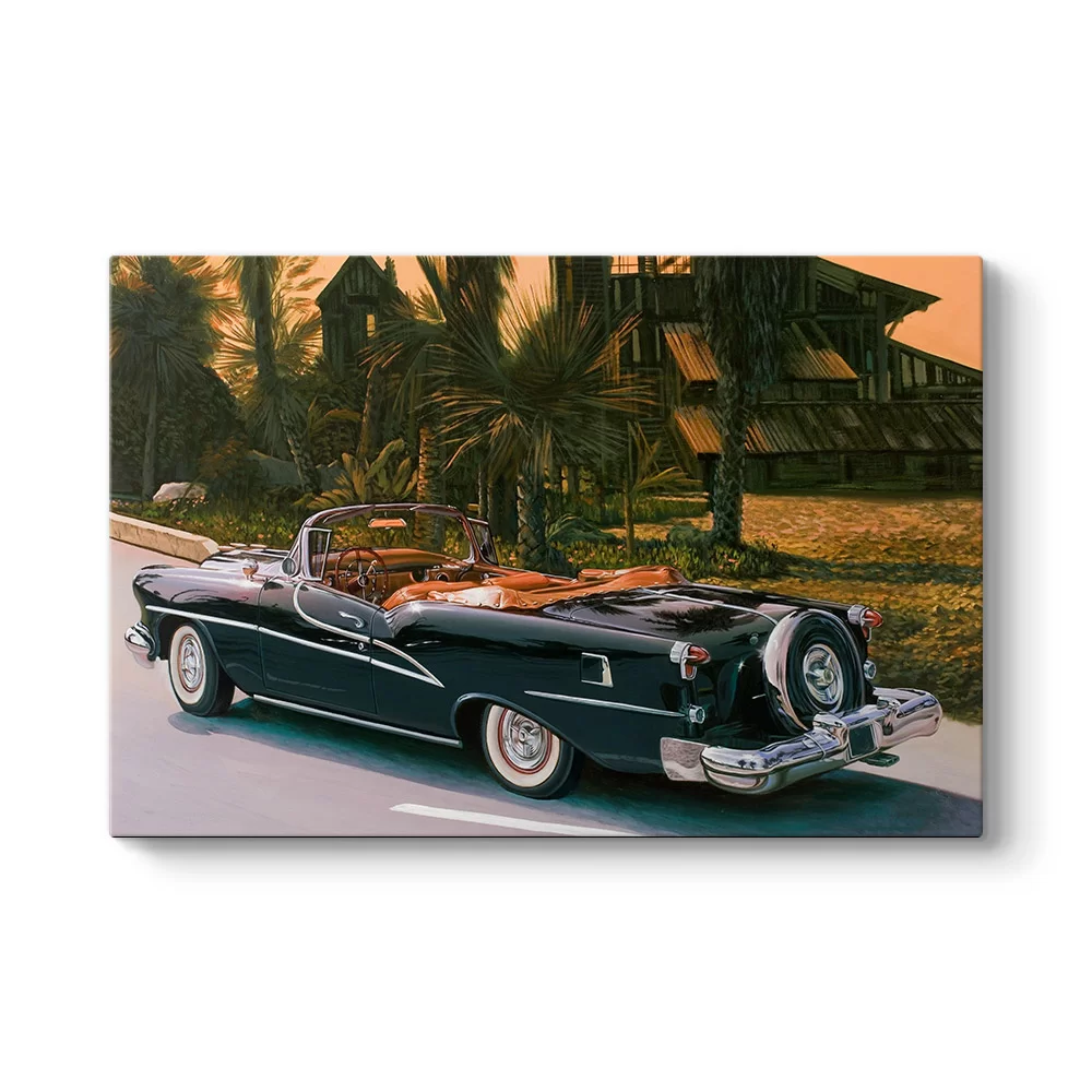 1955 Model Oldsmobile Starfire Tablosu - Model 1